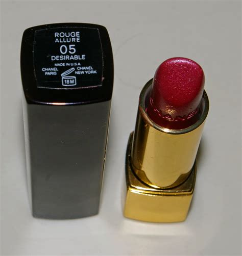 chanel rouge allure 05 desirable|Chanel Rouge Allure laque ultimate.